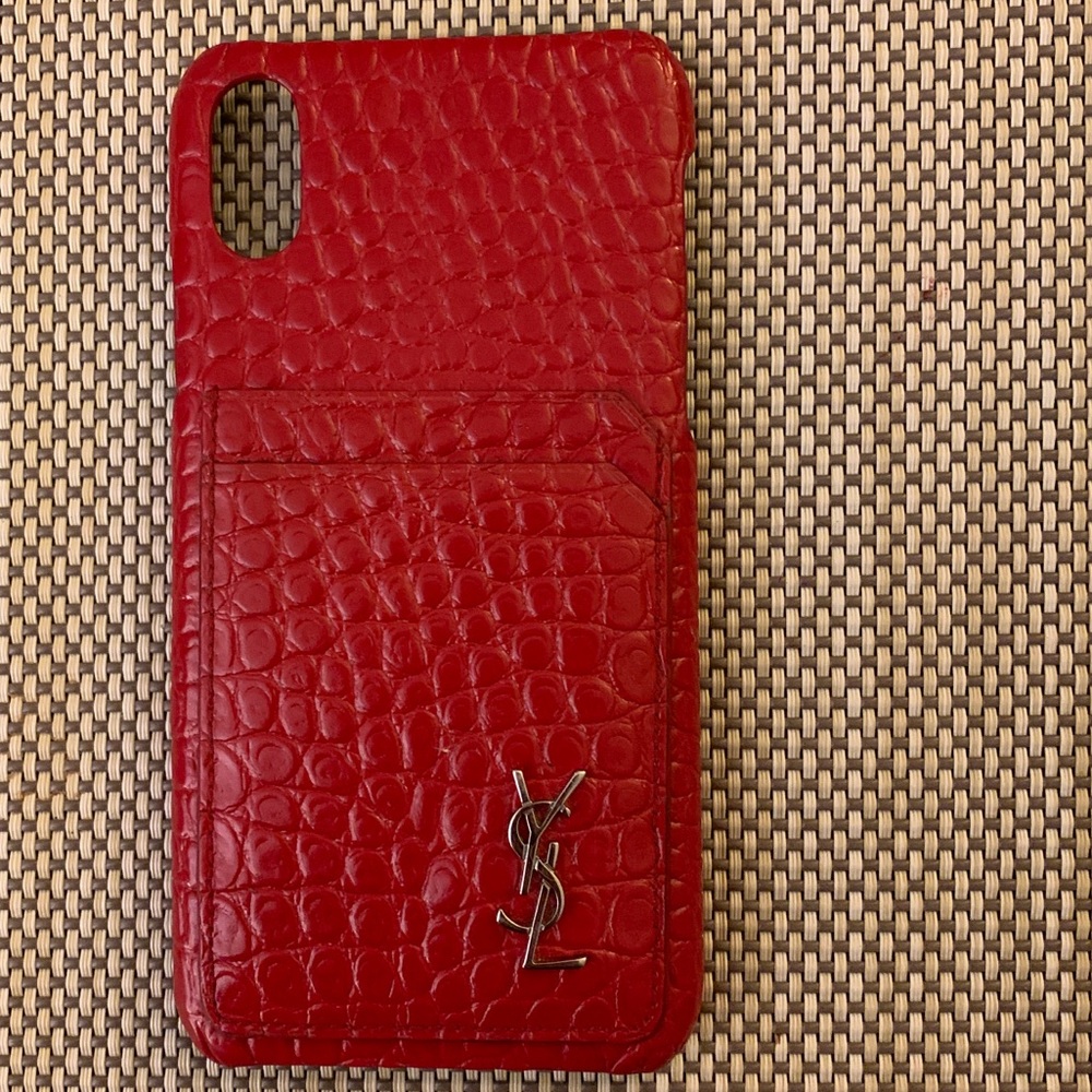 Saint Laurent Croc Iphone X Case